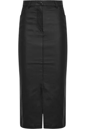 Long Tall Sally Coated Midi Skirt44 Høj