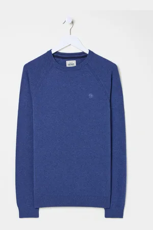 Fat Face FatFace Rye Fine Gauge Knitted Crew Neck Jumper4XL høj