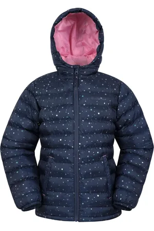 Mountain Warehouse Kids Seasons Printet Vandafvisende Polstret jakke7 - 8 år (122 - 128cm)