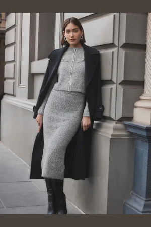 Forever New Sasha Boucle Co-ord Midi SkirtS