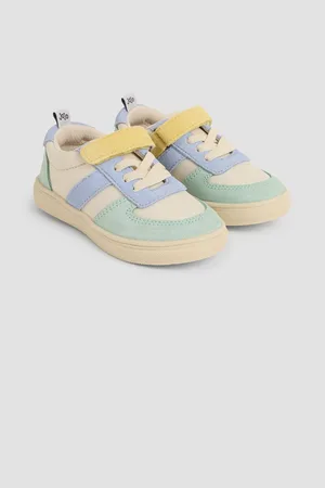 JoJo Maman Bébé Colourblock Riptape Trainers