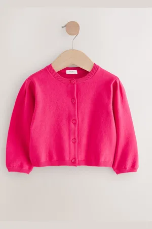 Next Plisseret Sleeve Cardigan (3måneder-10år)7480cm