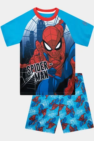 Character Karakter Spiderman Short Pyjamas11 - 12 år (146 - 152cm)