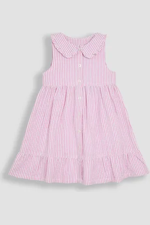 JoJo Maman Bébé Collar Button Through Dress98104cm