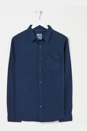 Fat Face FatFace Bugle Linen Cotton Shirt2XL høj