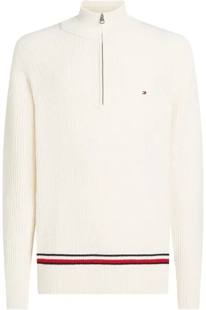 Tommy Hilfiger Chunky Cotton Ribbed Nautical TrøjeXL