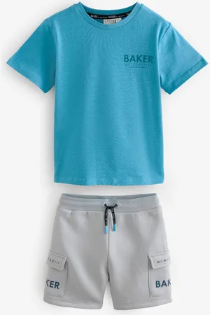 Ted Baker Graphic T-Shirt and Cargo Shorts Set152158cm