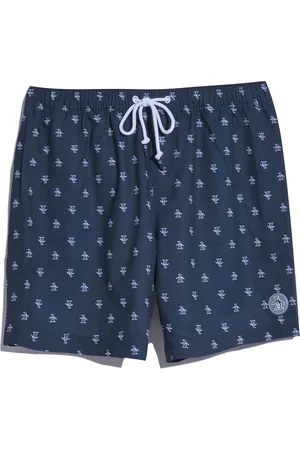Original Penguin All Over Tryk 100% Bomuld Badeshorts2X-Large