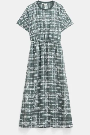 Hush Puppies Short Sleeve Crew Neck Midi Dress38
