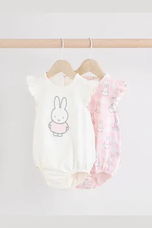 Next Miffy Baby Rompers 2 Pack6 - 9 måneder (68 - 74cm)