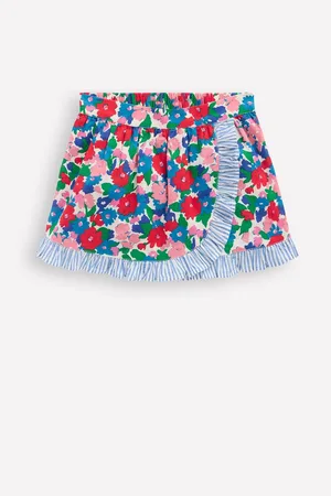 Boden Wrap Frill 100% Cotton Skort104110cm