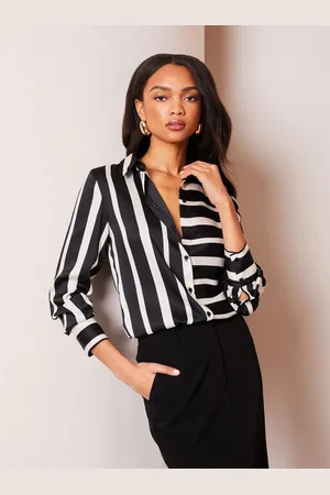 Lipsy London Satin Printed Shirt46