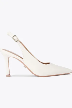 Carvela Cream Corletta Sling Court Shoeseu38