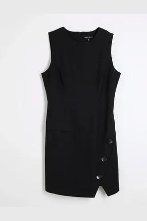 River Island Sleeveless Tailored Mini Dress46