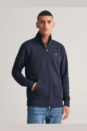 GANT Shield Sweatshirt med fuld lynlåsXXL
