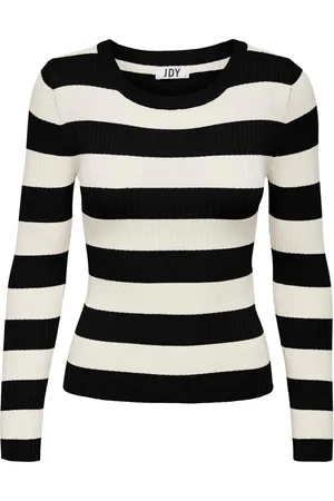 JDY Long Sleeve Stripe Knitted Jumper38