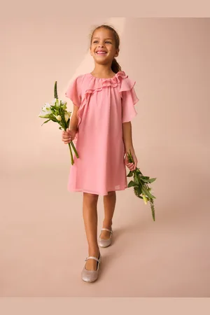 Laura Ashley Ruffle A Line Dress110116cm