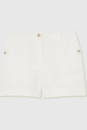 Reiss Ashby Linen Shorts32lang