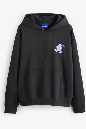 HUGO BOSS Street Food Graphic Cotton-Terry HoodieS