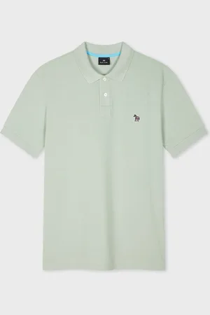 Paul Smith Regular Fit Logo 100% Organic Cotton Polo Shirtlarge