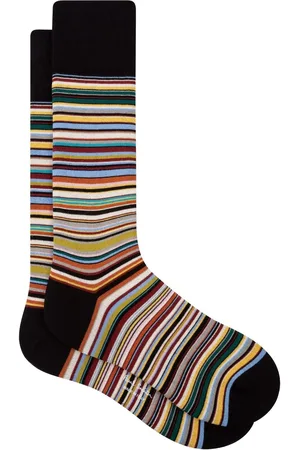 Paul Smith Stripe Black Socksonesize