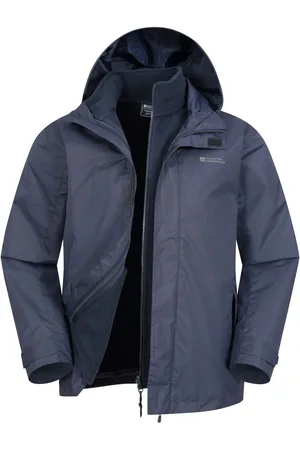 Mountain Warehouse Mens Fell 3-In-1 Water Resistant JacketXXS