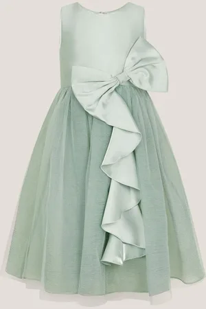 Monsoon Waterfall Bow Tulle Dress146152cm