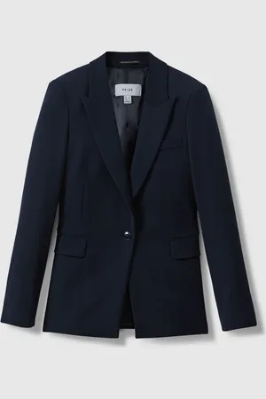 Reiss Gabi Skræddersyet Enkeltradet Jakkesæt Blazer