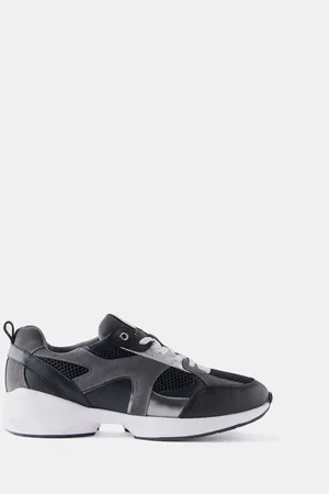 mint&berry Becky Suede Panel Trainerseu37