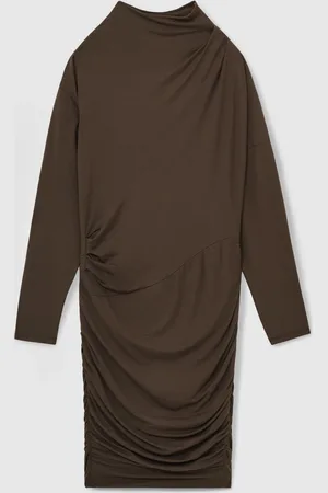 Reiss Ari Ruched Jersey Mini KjoleL