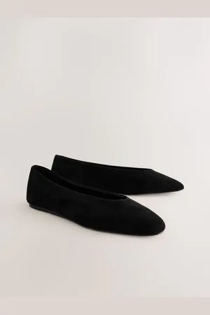Next Forever Comfort Leather Round Toe Ballerinas