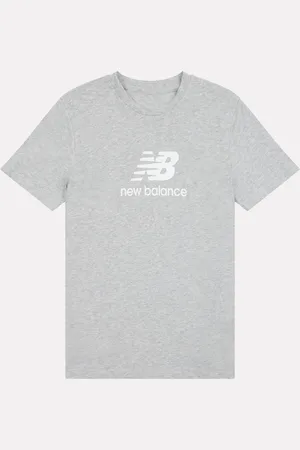 New Balance Boys 100% Cotton Stacked Logo T-Shirt12 - 13 år (152 - 158cm)