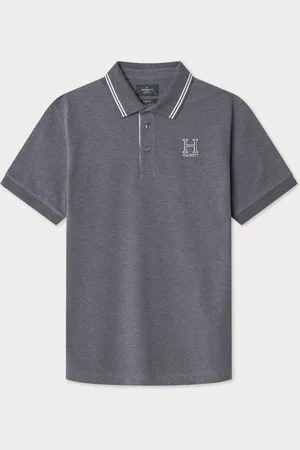 Hackett Mænd London Hvid Polo-skjorterL