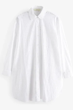 Next 100% Cotton Beach Shirt Cover-Up42 Høj