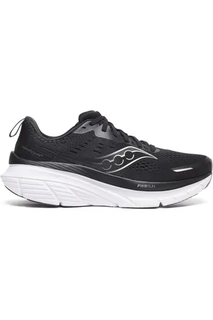 Saucony Mens Black/White Guide 18 Trainers8
