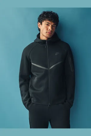 Nike Tech hættetrøje i fleece med lynlåsL