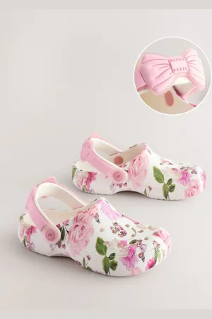 Ted Baker Girls Clogs with Ankle Strap and Bow