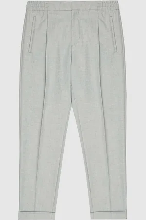 Reiss Brighton afslappet bukser med snoretræk med turn-ups34