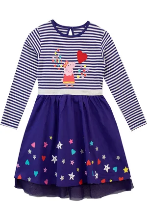 Character 100% Cotton Peppa Pig Party Dress6 - 7 år (116 - 122cm)