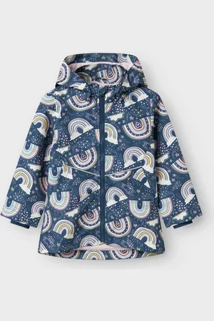 NAME IT Rainbow Jacket with Detachable Hood9298cm