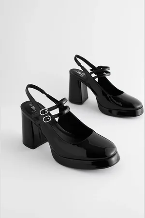 Next Forever Comfort Platform Slingback Mary Jane Sko
