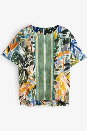 Next Textured Fabric Boxy Top44lille