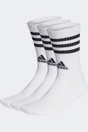 adidas 3-Stripe Crew Length Socks 3 PackUK 13.5 - 15