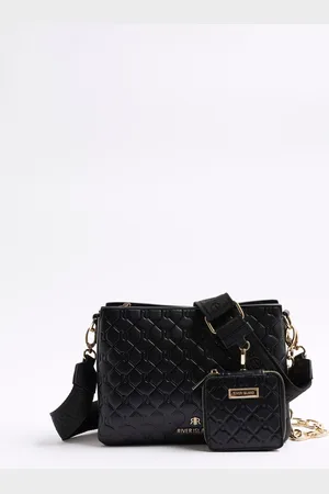 River Island Embossed Chain Cross-Body Bagen