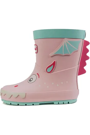 Toezone Kids Rain Boots Wellies