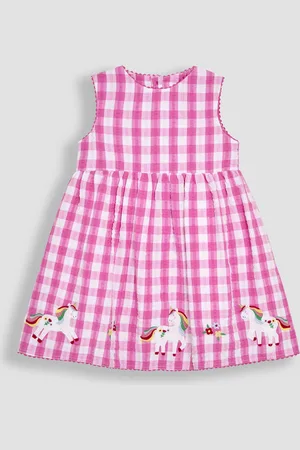 JoJo Maman Bébé Appliqué Ternet Summer Kjole110116cm