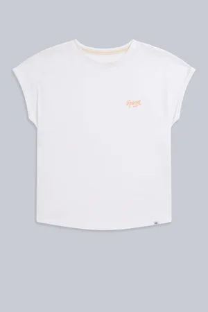 Animale Womens Holly Logo 100% Cotton T-Shirt40