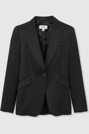Reiss Millie Skræddersyet / tætsiddende Enkeltradet Jakkesæt Blazer32