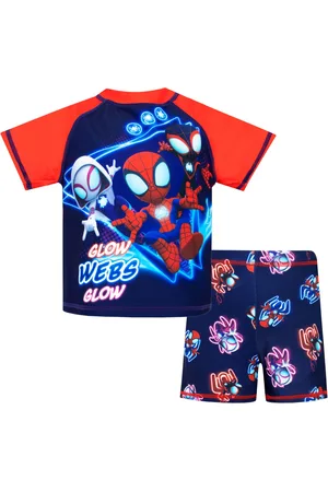 Character Spiderman Top and Swim Set7 - 8 år (122 - 128cm)