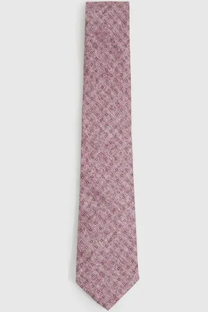 Reiss Albarese Silk Geometric Print TieEN